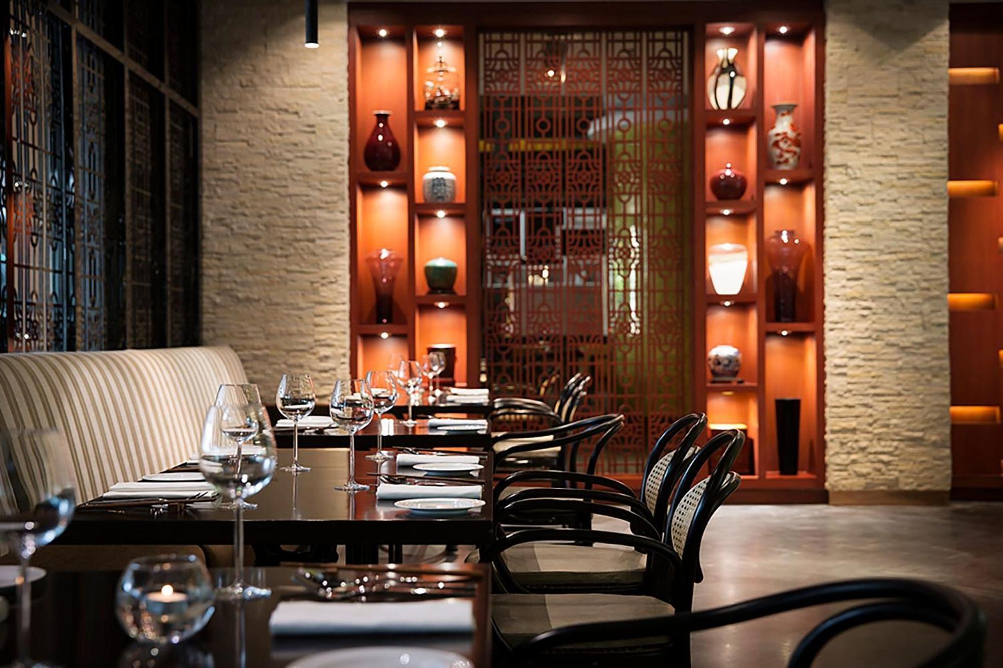 Jw Marriott Hotel New Delhi Aerocity Zewnętrze zdjęcie Interior of the restaurant